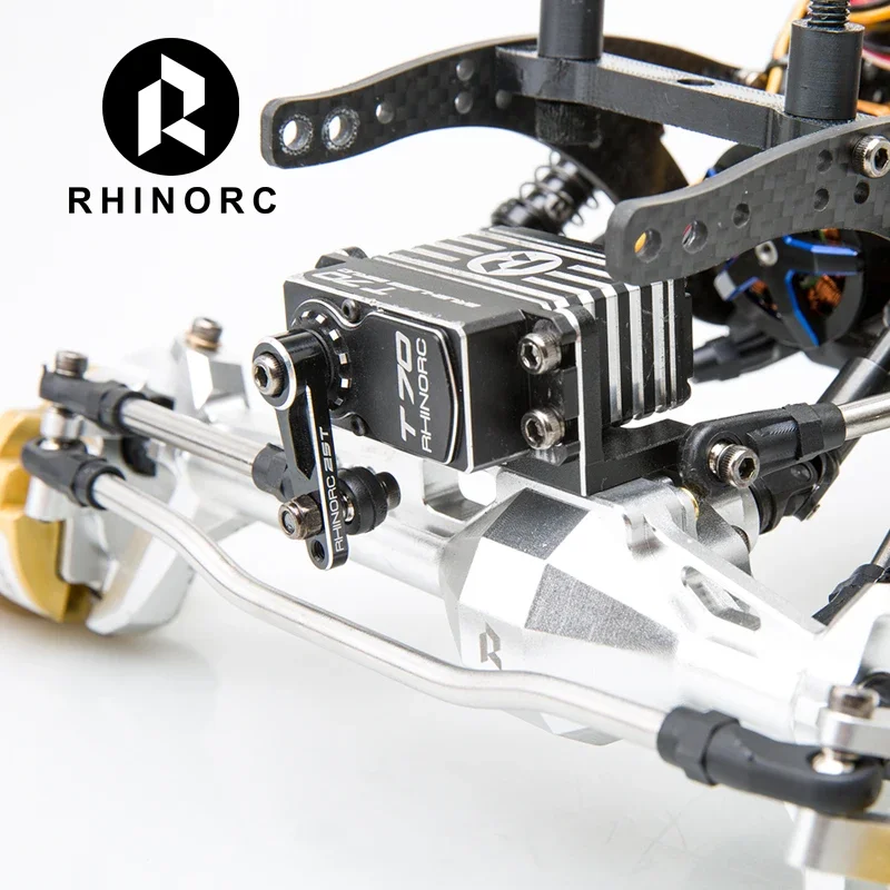 Rhino Axial Capra Axles CNC 상부 링크 및 5.0mm 티타늄 합금 링크 V2가 포함된 서보 마운트