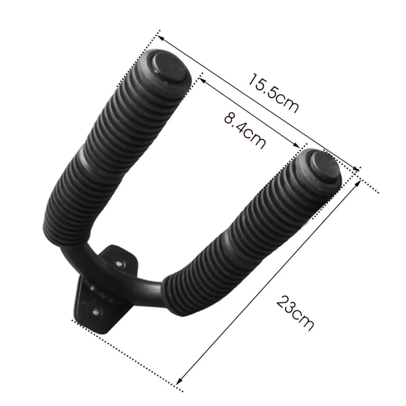 Kayak Paddles Storage Rack Black Space Saving Simple Installation Sturdy Repair Parts Attachment Organizer Paddle Holder