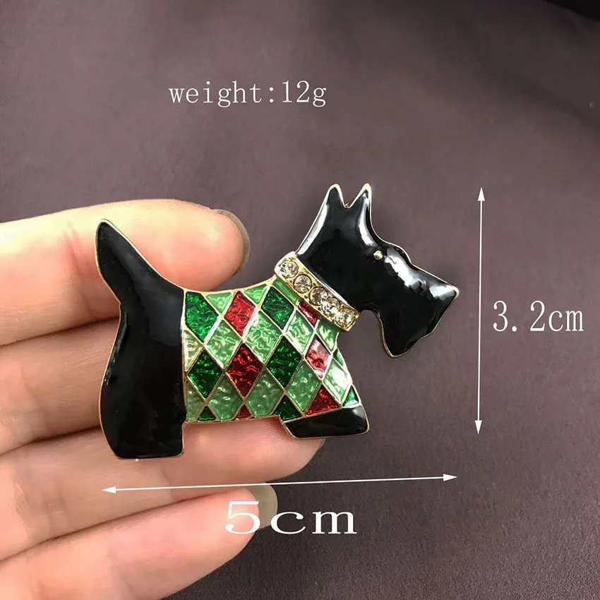 Cartoon Animal Funny Brooch for Women Cute Dog Brooches Christmas  Gift Enamel Pin   Jewelry Accessories