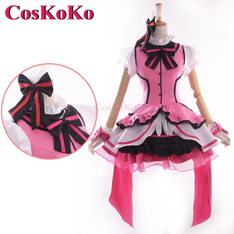 CosKoKo Kousaka Honoka Cosplay Anime LoveLive Costume Kira Kira Sensation Lovely Singing Suit Halloween Party Role Play Clothing