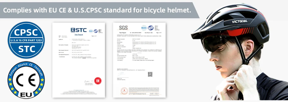 VICTGOOL Fahrradhelm für Männer Sonnenblende Goggles Radfahren Helm LED USB Licht Magnetische Linse MTB Rennrad Helme Sicherheit – Detail 3