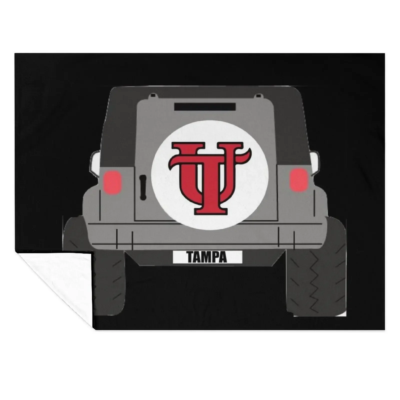 

utampa car design Throw Blanket Travel Single Bed Fashionable Soft Plush Plaid Blankets