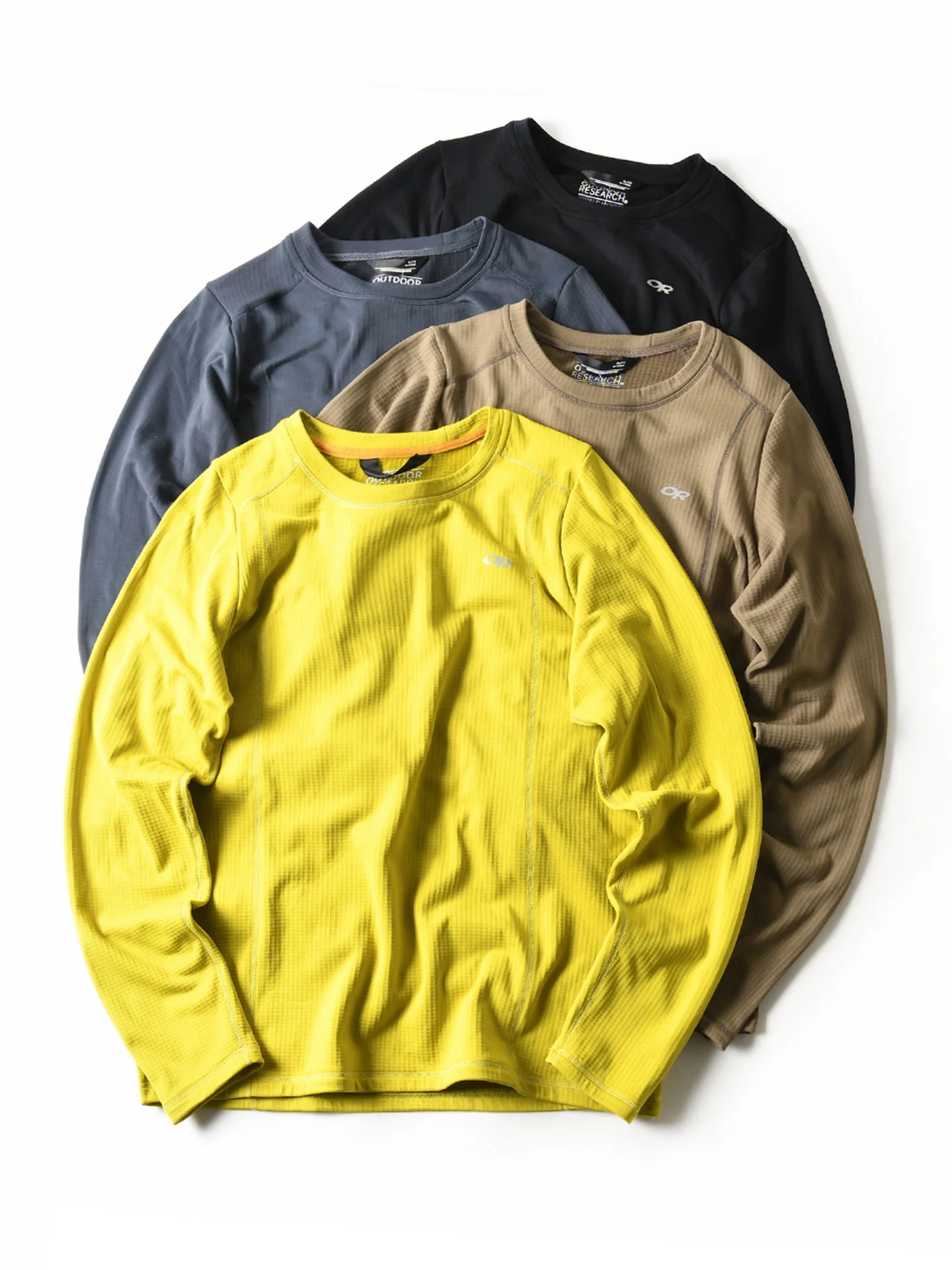 American Style Long Sleeve Fleece Lined Loose Casual round Neck T-Shirt Men's Autumn Winter Breathable Quick Dry Warm Base Shirt