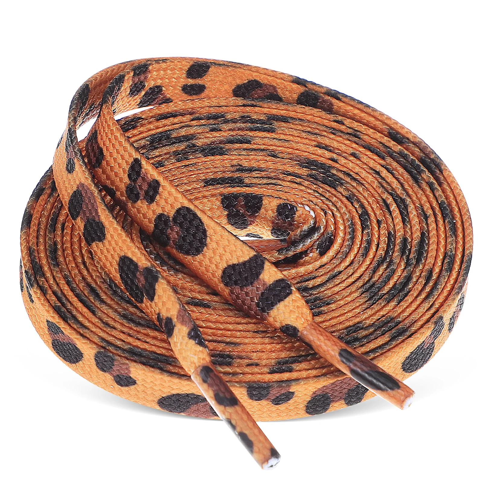 

1 шт., 1 пара шнурков для обуви с леопардовым принтом, тонкие кроссовки на плоской подошве, спортивные ботинки, модельные туфли, сменные шнурки с рисунком животных