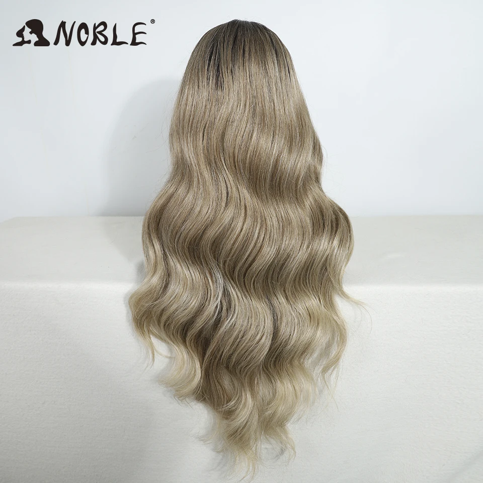 Noble Synthetic Lace Front Wig Long Wavy 30\