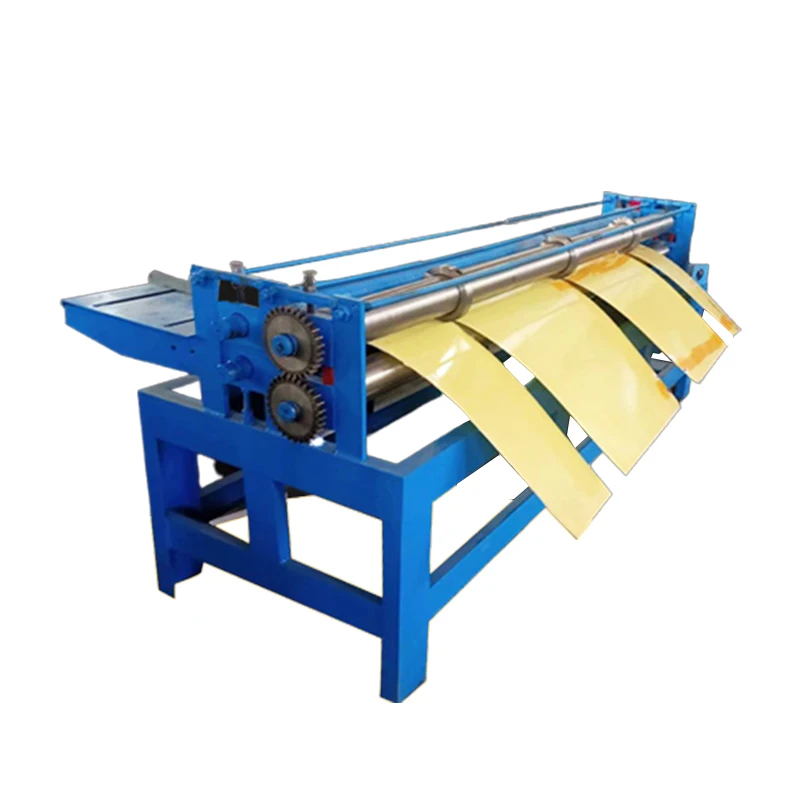Small Simple Galvanized Stainless Steel Metal Sheet Plate Slitter and Cutter Equipment with Essential Motor Core Component