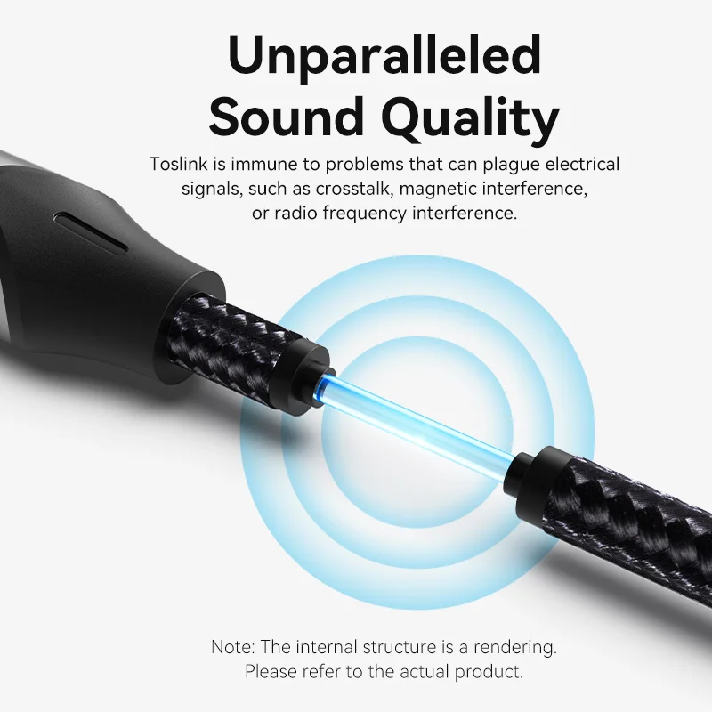 Vention-Cable de Audio óptico Digital, Cable Coaxial Toslink SPDIF de 3,5mm para amplificadores Blu-ray Xbox 360 PS4, barra de sonido