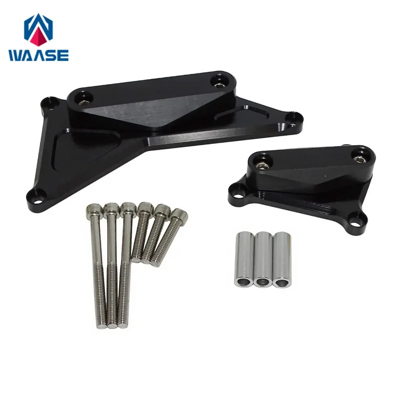 

Waase Crash Pads для BMW S1000RR 2010 2011 2012 2013 2014 2015 2016 2017 2018 Слайдер рамы двигателя Защитная крышка от падения