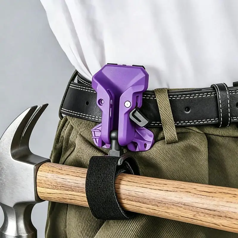 Self-locking Drill Holder Belt Clip Quick Release High-hardness Quick-hook Tool Holder Portable Tool Organizer