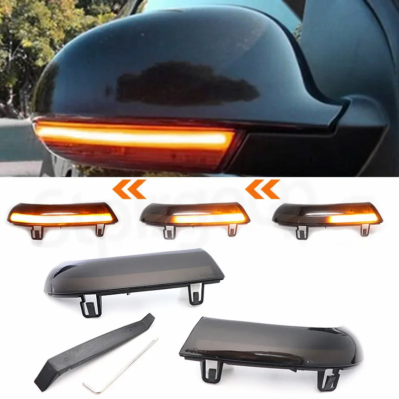 

For Volkswagen VW GOLF 5 GTI Variant Jetta MK5 Passat B5.5 B6 Plus EOS Sharan Mirror Flashing Light Dynamic Turn Signal Blinker