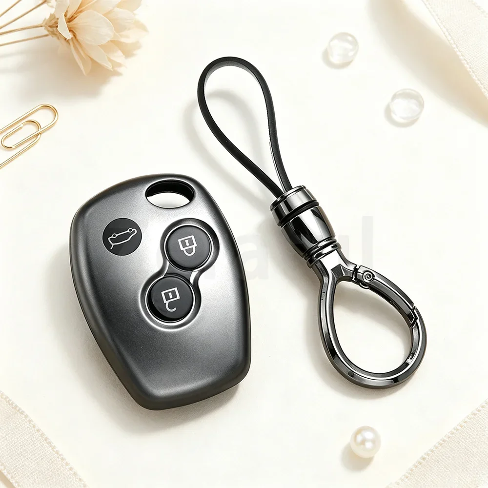 2/3 Buttons For Renault Duster Logan DACIA Sandero Captur Fluence Clio Megane Modus Espace Laguna Kangoo Scenic Car Key Case