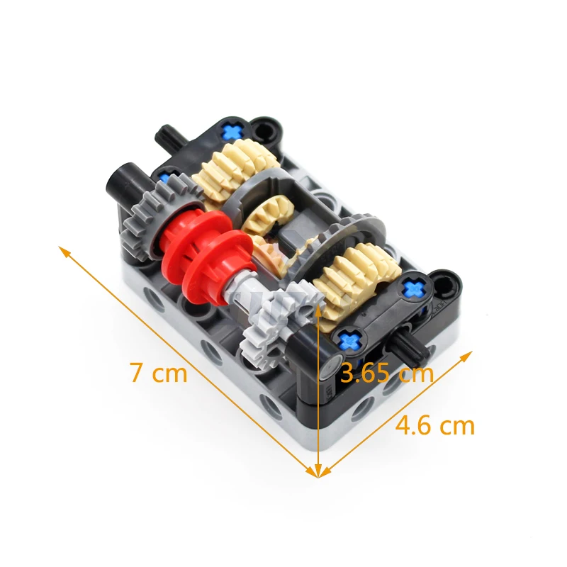 30 Pcs MOC High-tech Off-Road Car Simple Diff Lock Differential Gears Kits Framed Differential Bricks Set Building Blocks Toys