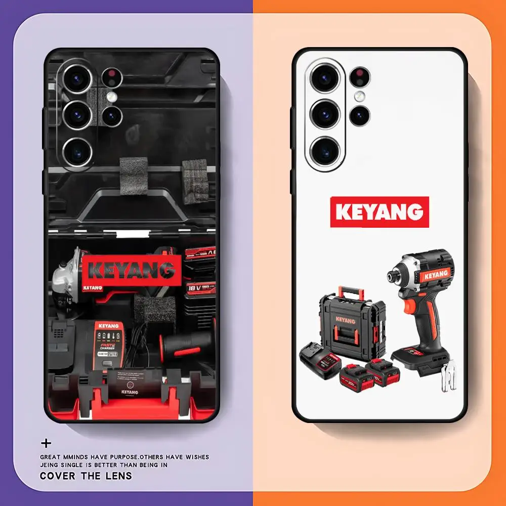 Чехол для телефона Keyang для Samsung Galaxy S26 S25 S24 S23 S22 S21 S20 Plus Ultra Limited, мягкий, черный