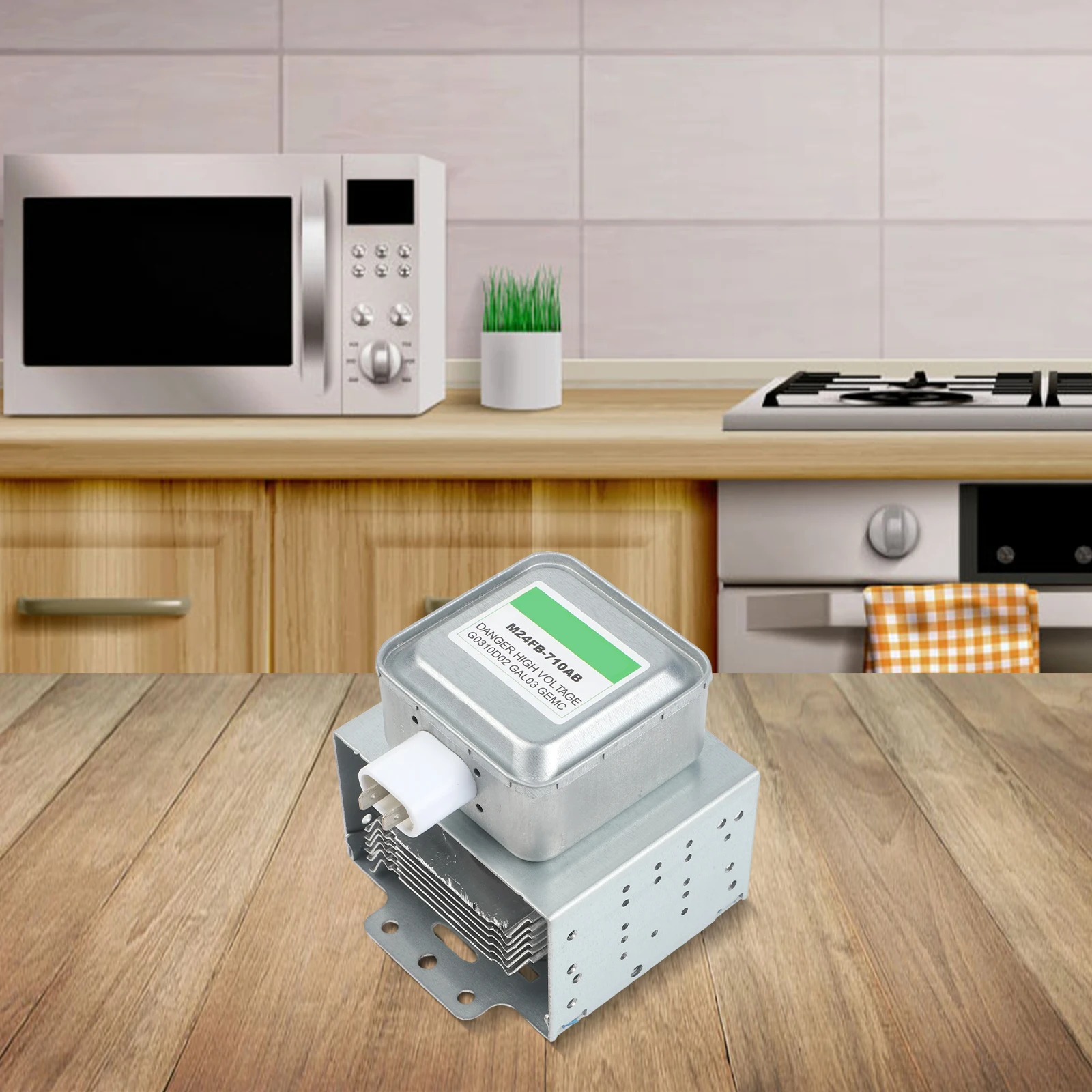 

Microwave Oven Replacement M24FB-710AB Magnetron Made Of Metal For Galanz Microwave Oven Compatible Microwave Components