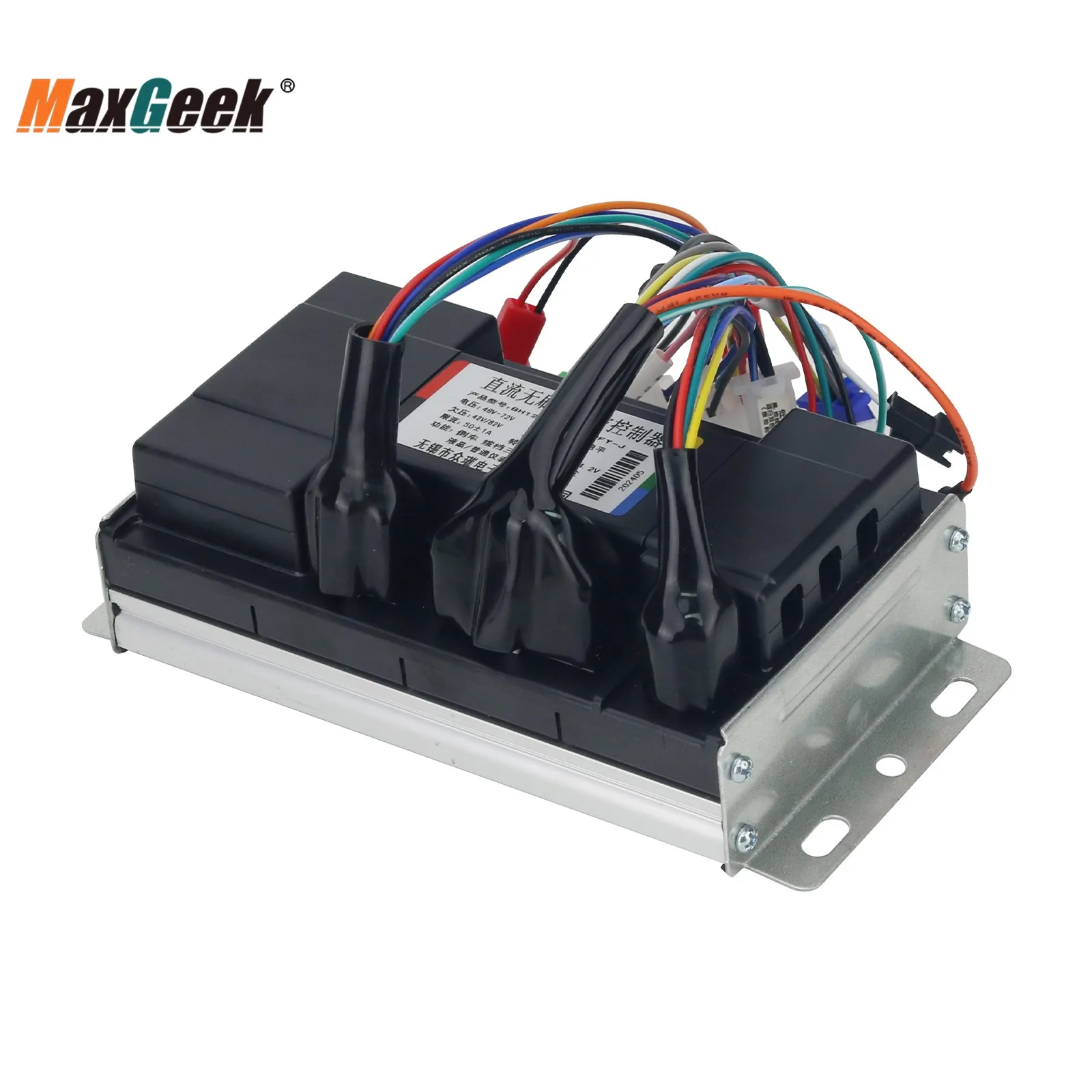 Maxgeek 48V 60V 72V 50A 1500W BLDC Controller motore Brushless Controller per Scooter elettrico per bicicletta