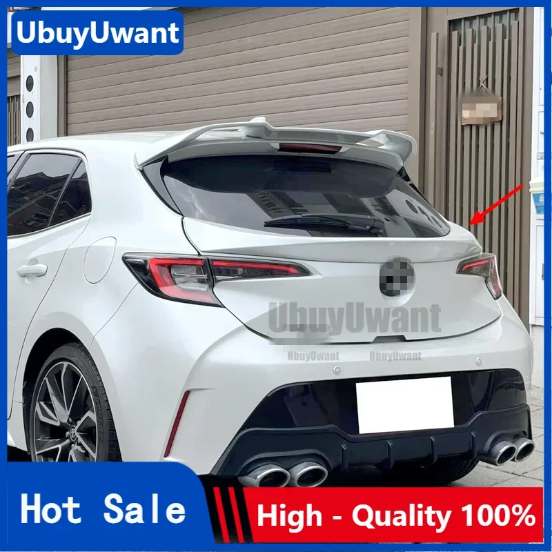 

Задний спойлер автомобиля, расширение крыла для Toyota Corolla, 5-дверный хэтчбек 2019-2022, задний багажник, задняя дверь, средний спойлер, крыло, губа