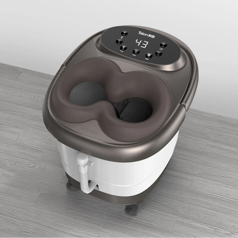 Constant Temperature Household Health Over The Calf Foot Bath Bucket Automatic Heating Foot Spa Basin Foot Detox Machine