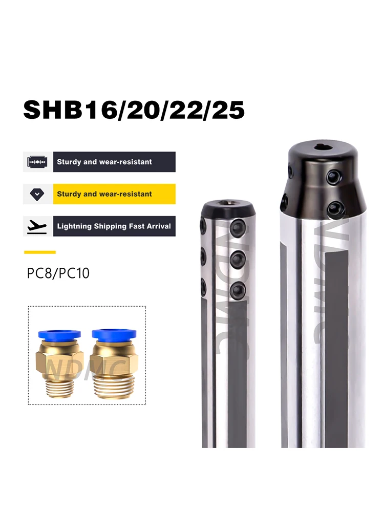 CNC Draaibank Kleine Diafragma Kottergereedschap Set SHB16 20 22 25-3 4 5 6 7 8 10 Accessoire Tool PC8-01 8-02 10-03 Kleine Openingen Saai - afbeelding 2