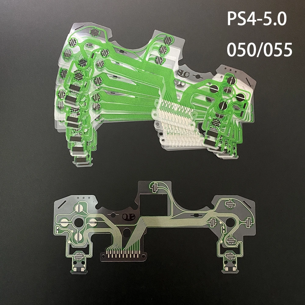 10Pcs for Ps4 Ps5 Repair Jdm 030 040 050 Controller Conductive Film Keypad Flex Cable Buttons Ribbon Circuit Board Drop Shipping