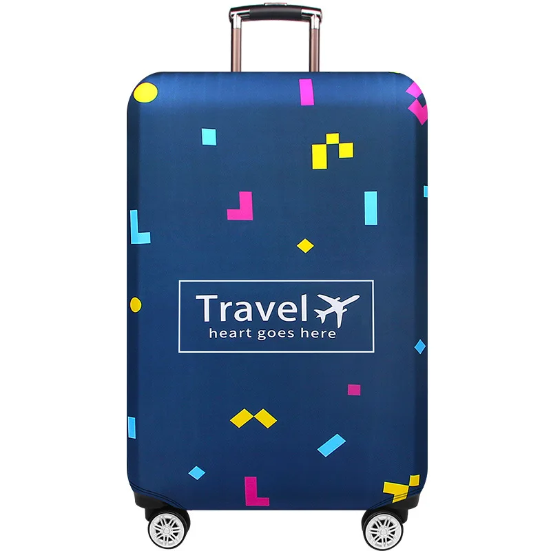 Thicken Suitcase Cover For 18-32Inch Suitcase Luggage Protective Cover Travel Trolley Elastic Luggage Cover