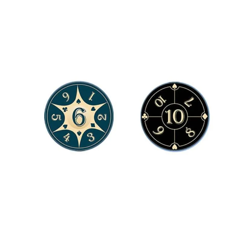 Ceramic Card High Poker Competition Special Card Poker Chips Parties Game Tokens  Poker Accessories Casinos Baccarat, image 8