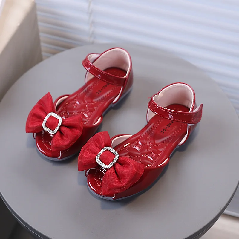 

Children Dance Shoes Versatile Soft Sole Kids Princess Sandals for Party 2026 Summer Girls Casual Dress Shoes Fashion Non-slip