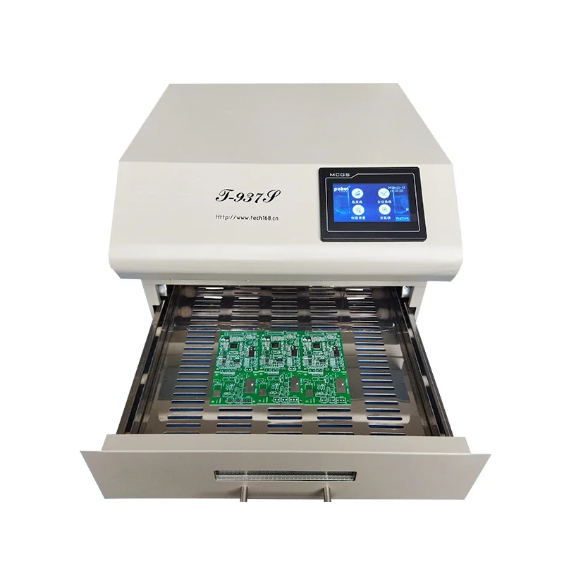 PUHUI T-937S T937S New Touch Screen Smart Reflow Oven Infrared IC Heater