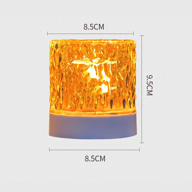 さまざまな色の光線を備えた回転式LEDプロジェクター,白と青の形をしたLEDクリスタルランプ,屋内照明,夜に最適,f2