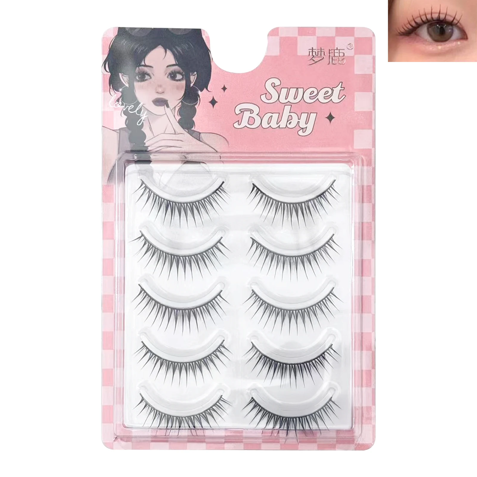 DIYつけまつげ フルストリップ クラスタ 韓国風まつげ Cカール ナチュラルルック つけまつげ コスプレ コスチューム メイクアップ用