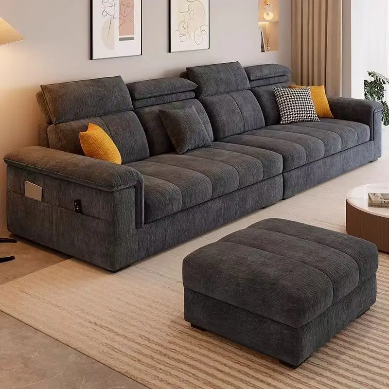 

Fabric sofa living room small apartment modern simple removable and washable furniture