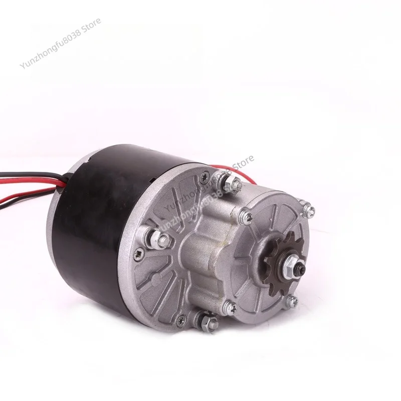 MY1016Z3‑350W 24V/36V DC Brushed Gear Reduction Motor, Permanent Magnet Motor for E‑Scooter Farm Machine