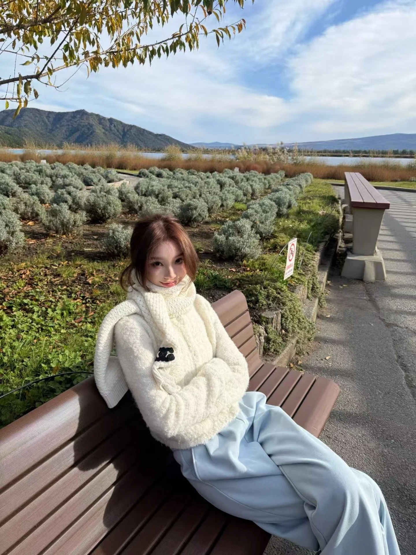 

Женский зимний кардиган Yangzifan из шерстяной смесовой пряжи с ребристым двойным слоем, мягкий, из полиэфирного волокна