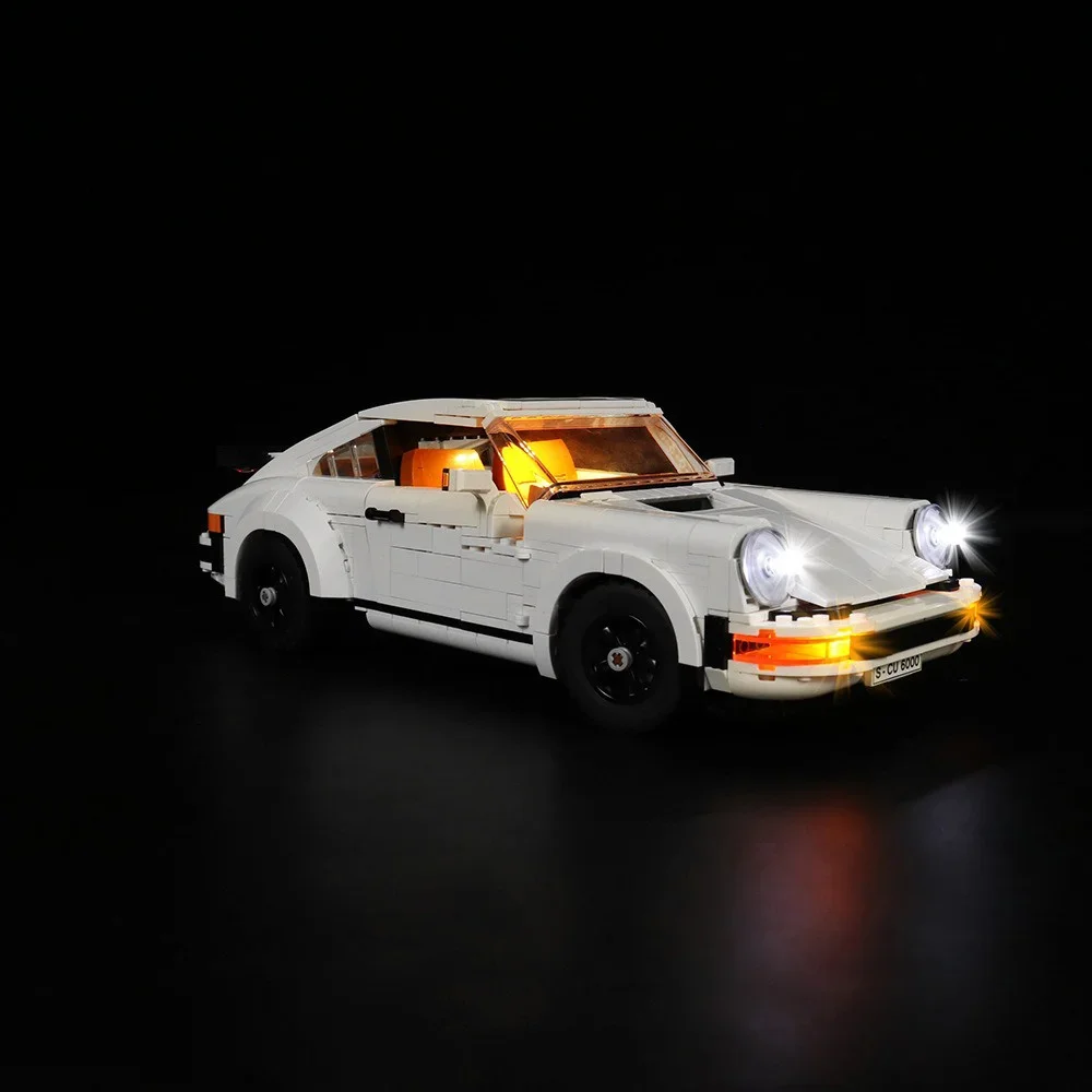 Car Lighting Set For 10295 Technic Car 911 Race Sports Tecnica Not Include Building Block (Only Led Light Kit)