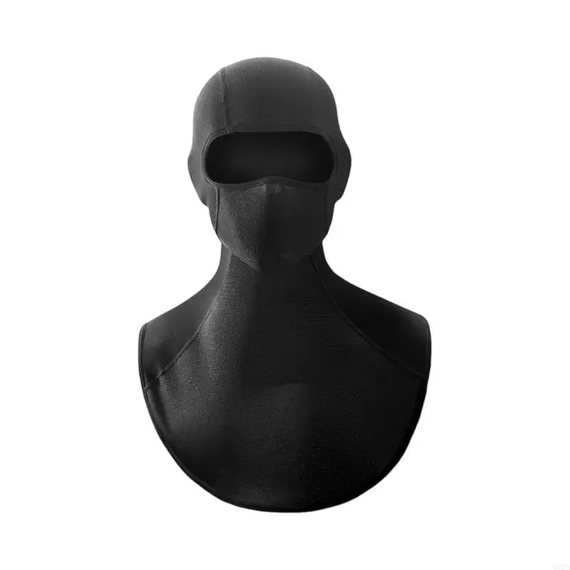 

Q22D маска-балаклава для холодной погоды, дышащая полиэфирная ткань, дизайн с полным покрытием для езды на велосипеде, катания