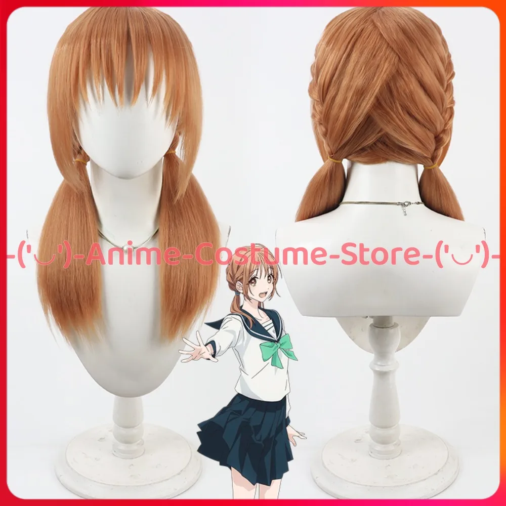 

Across the World Asaka Mari Cosplay Wig Anime Game Character Halloween Carnival Party Costume Wigs Heat Resistant Synthetic Hair