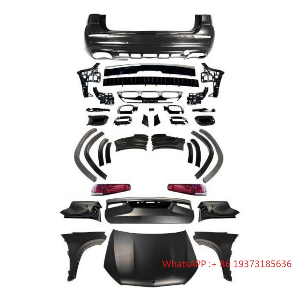 Bodykit With Bumpers Headlight Grille GL 164 to X167 06-12 GLS Bodykit for Mercedes Benz GLS 20-23 Maybach Old to New