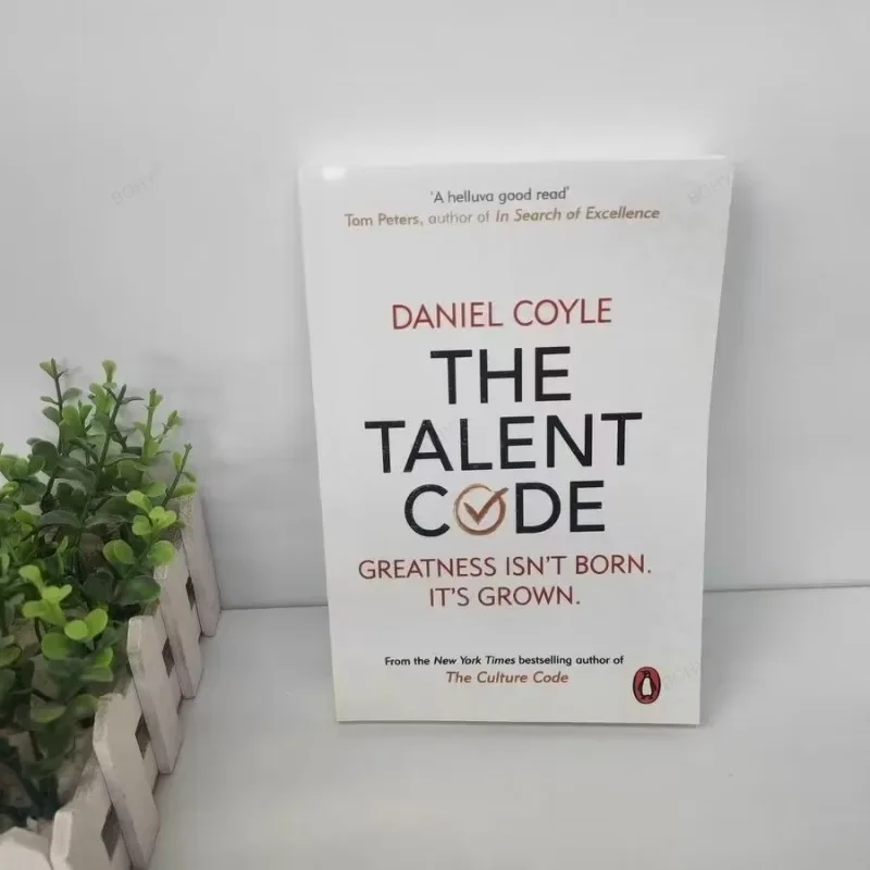 The Talent Code de Daniel Coyle Greatness no Born, It's Grown Paperback Book en inglés