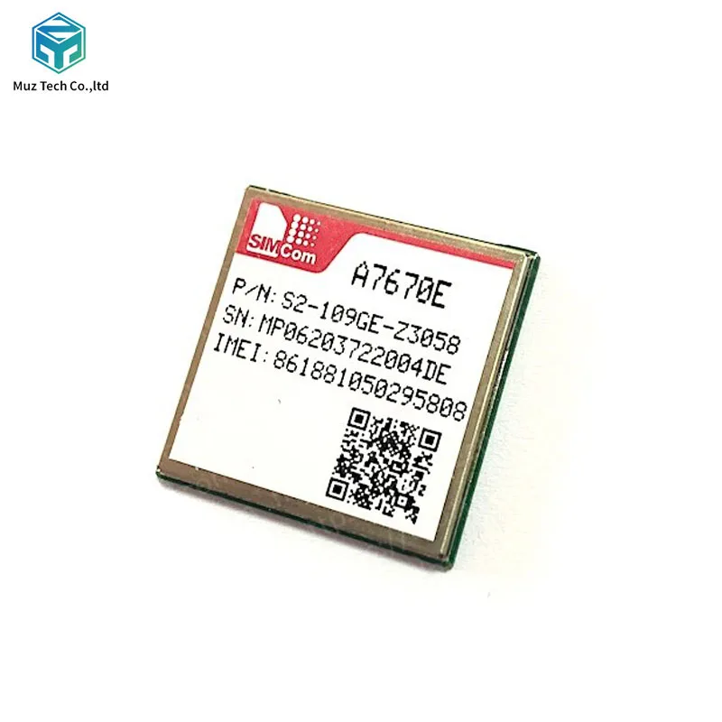 

Original SIMCOM LTE CAT1 Module support 4G+Voice A7670E-LASE without GNSS A7670E-FASE with GNSS for Europe/Middle East/Africa