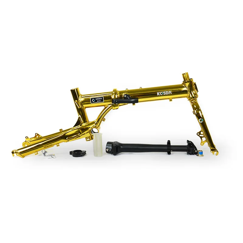 Adapt to 304349 aluminum alloy folding bicycle accessories, cross-border foot riser front fork modification and upgrade