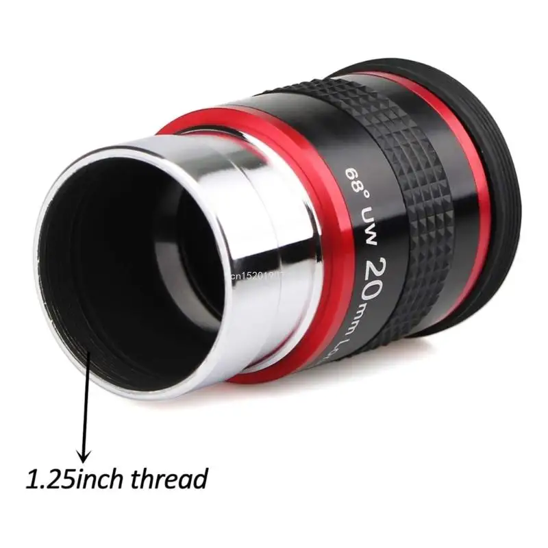 Eyepiece 1.25Inch 6/9m/15/20mm Astronomical Monocular Eyepiece UltraWideAngle Planetary Eyepiece 68 Degree