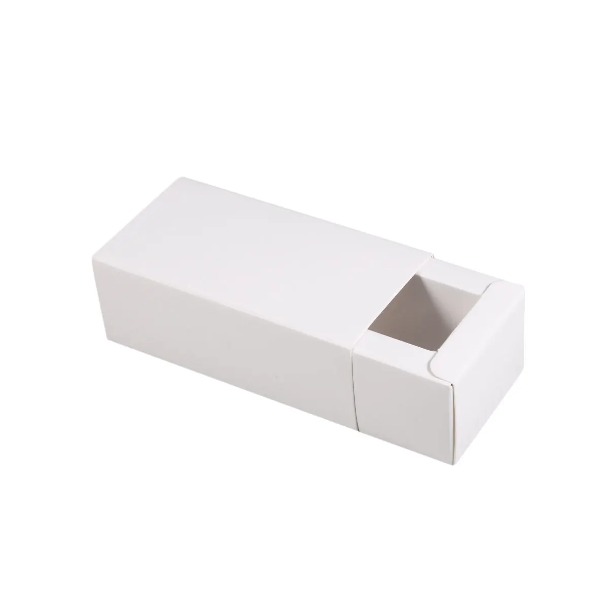 10Pcs Kraft Paper Drawer Type Gift Box Solid Color Creative Pull Push Design Suitable for DIY Candy Soap Wedding Party Favor