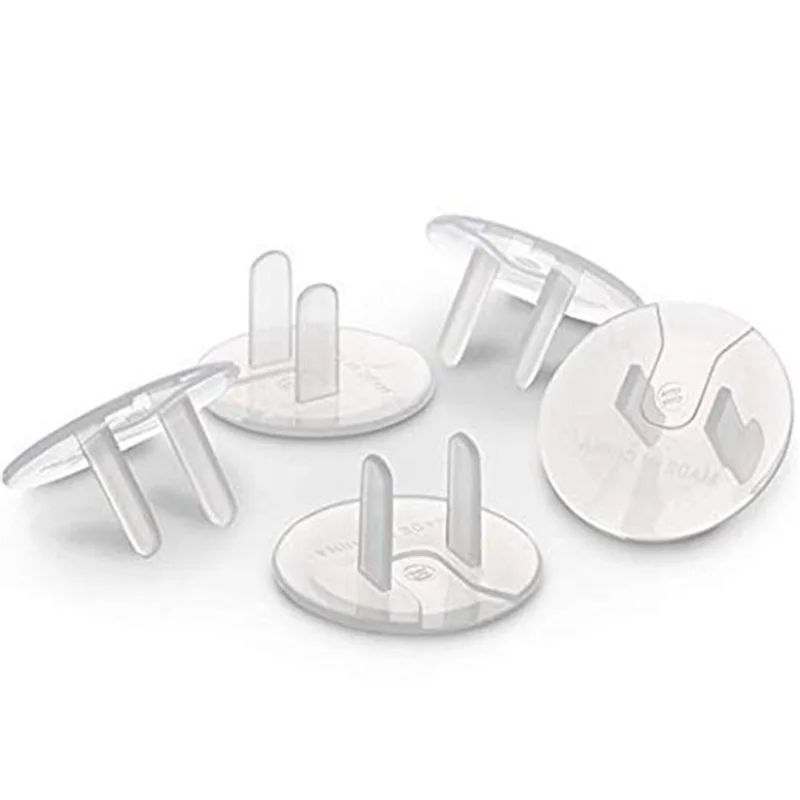 AB46-Outlet Plug Covers (96 Pack) Clear Child Proof Electrical Protector Safety Caps