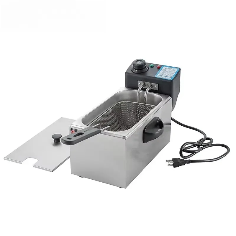 4L مقالي كهربائية عميقة فرن زيت 2.5L مقلاة زيت المطبخ المنزلية المقلية الدجاج البطاطس المقلية آلة قلي الزيت طباخ التدفئة