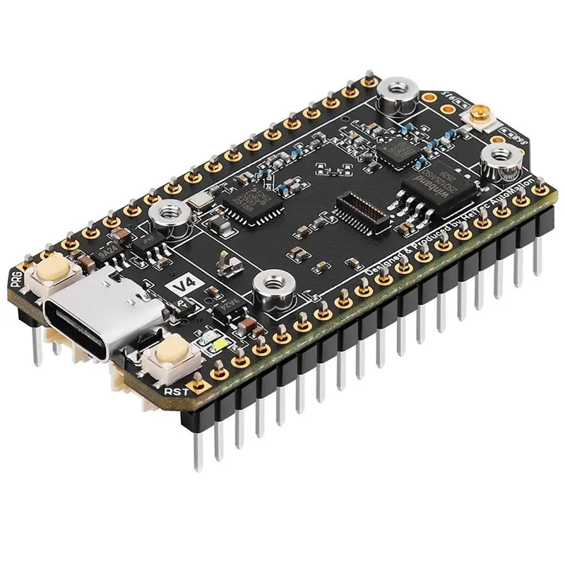 

ABUO-Lora 32 V4 Development Board GPS ESP32 SX1262 Solar Powered Mesh Network Wifi Lora BLE Low Power Meshtastic