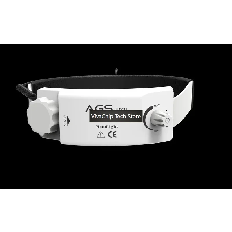 VivaCT10W LED Wireless Dental Headlight Dual Battery Rechargeable ENT Surgical Medical Headlamp HLD-10W ESC Medicams