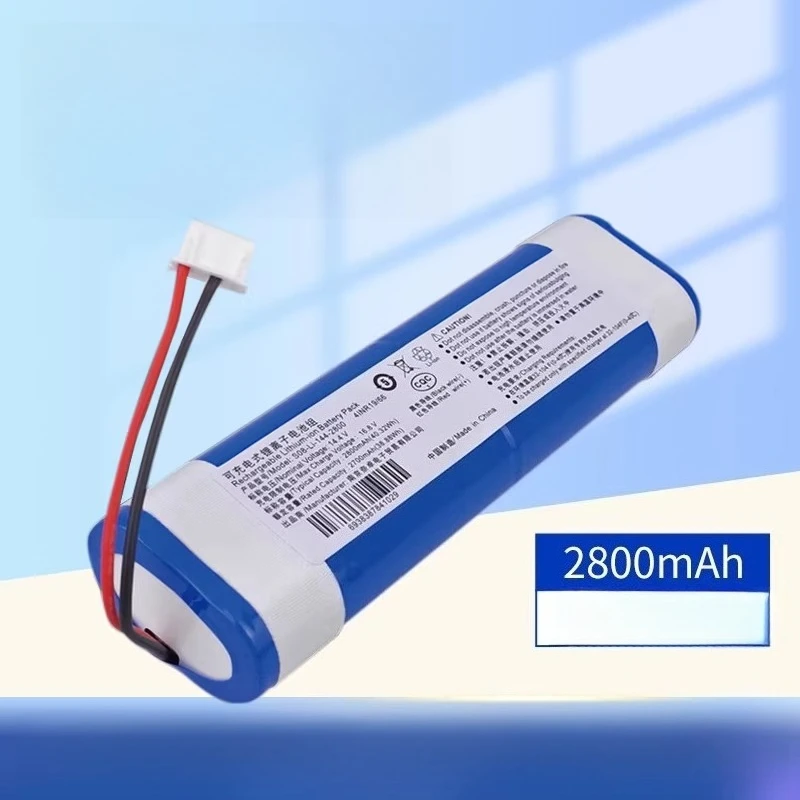 2600MAH Compatible for Ecovacs Robotic Vacuum Cleaner Accessories Battery T8/T5 Max Neo/T9/T10/X1 X2 N5 N8 Rechargeable Battery
