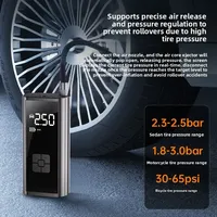 Upgraded 12V Portable Car Air Pump 150PSI Fast Inflation Emergency Car Jump Starter with LED Light Power Bank for Phone Charging