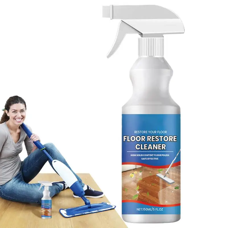 150ml Wood Floor Polish and  Restorer  Multi-Effect Cleaner for Stains Scale Removal Dusting and Brightening Hardwood Floors