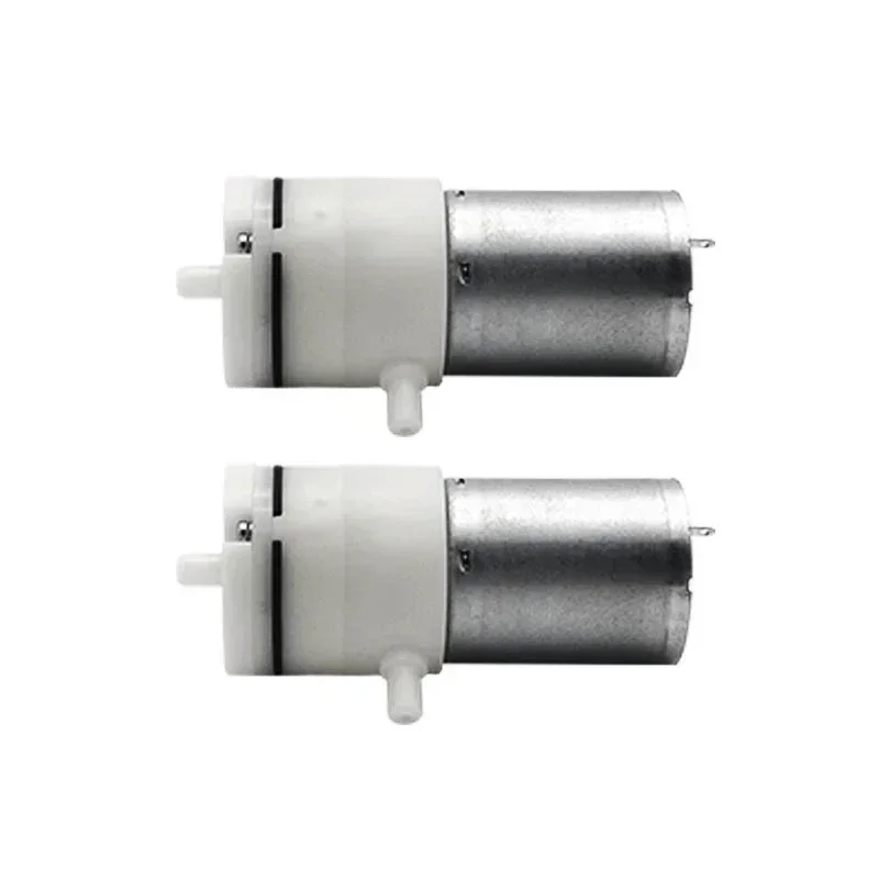 

2PCS 3.7V 6V 12V 370 Mini Air Pump Electric Micro Vacuum Booster Motor for Beauty Instrument Medical Treatment Breast Noise 65db