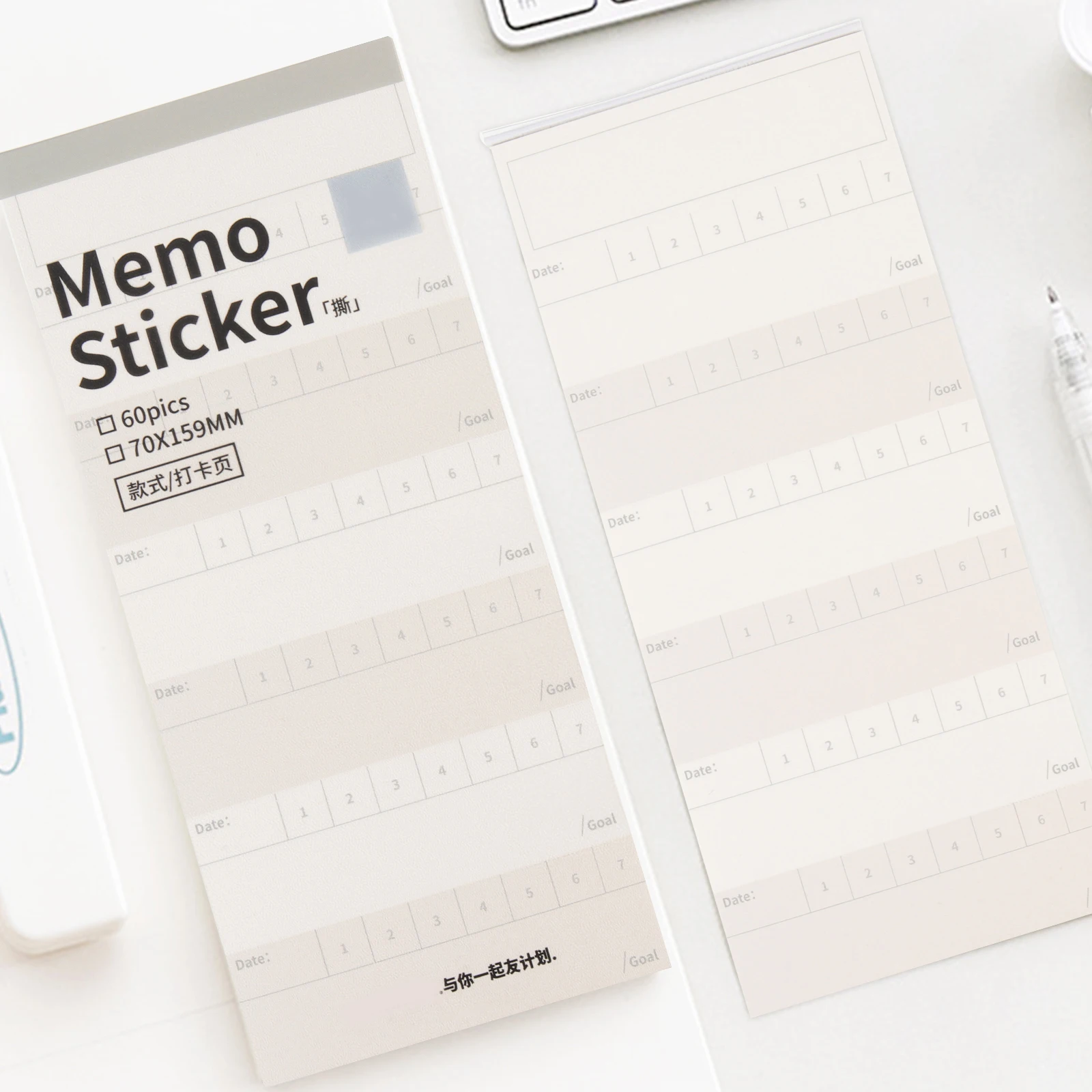 

Planner Adhesive Notes Self-stick Memo Pads Sticker Self-adhesive Stickers Paper Book for Page Markers Tabs